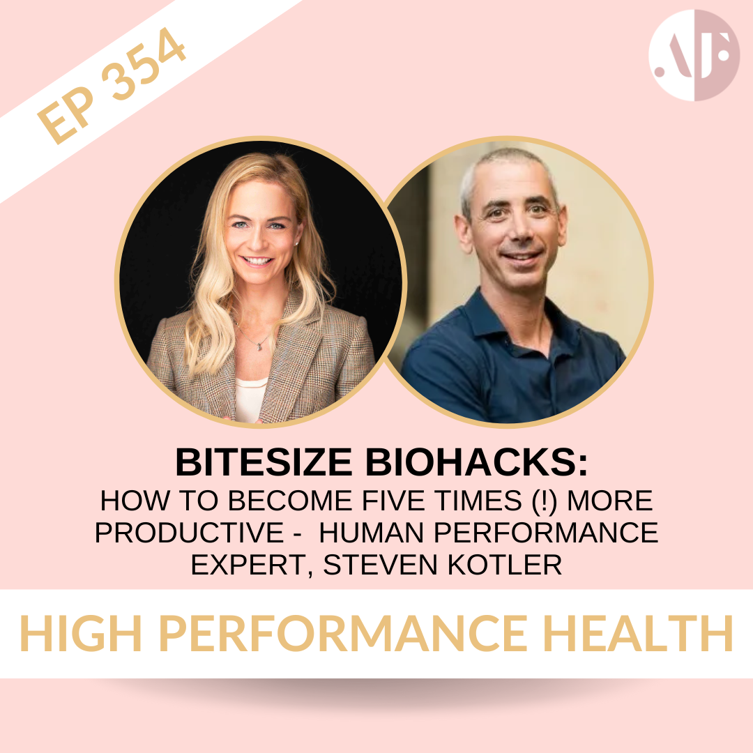 EP 354 -  Bitesize: How to Become Five Times (!) More Productive -  Human Performance Expert, Steven Kotler