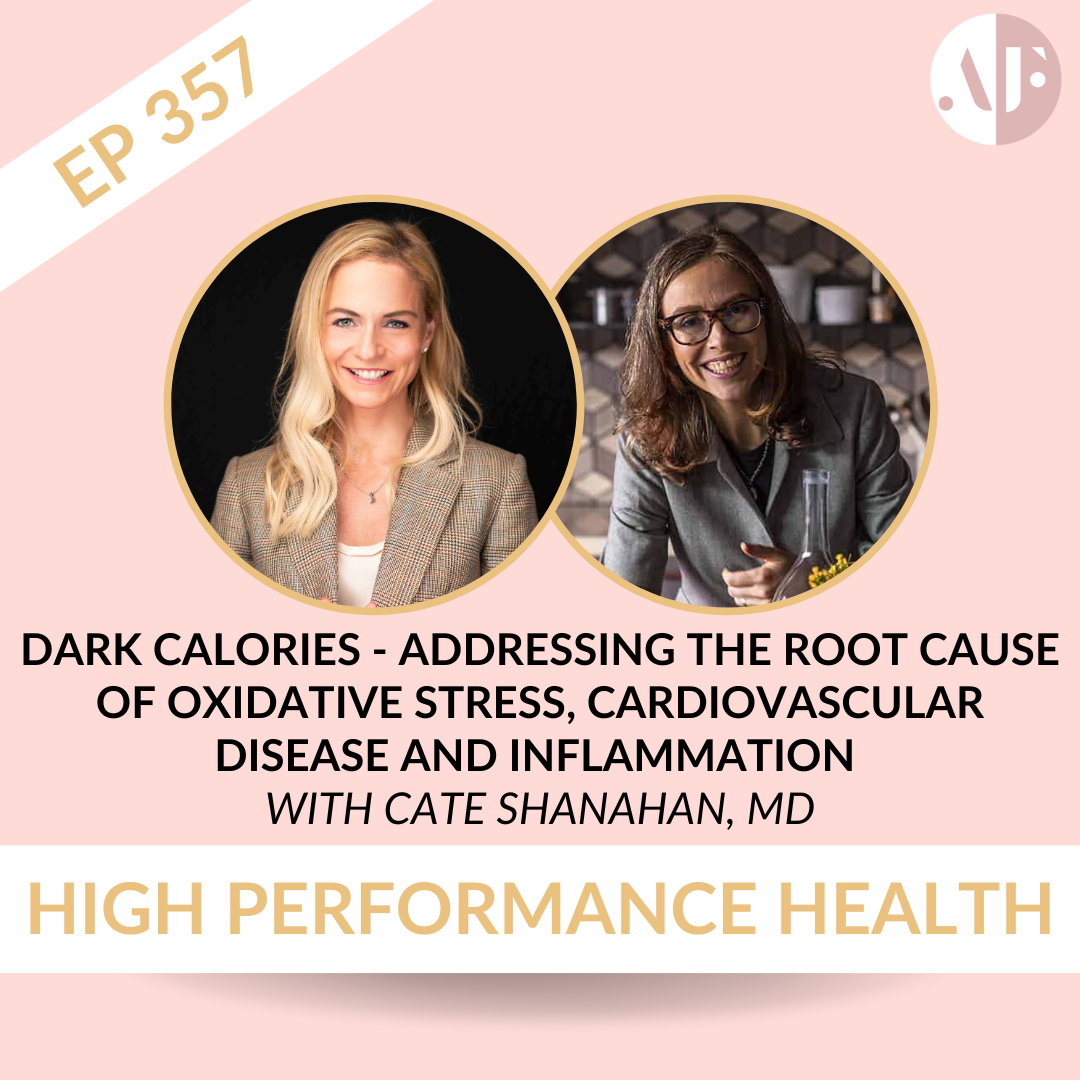 EP 357 -  Dark Calories - Addressing the Root Cause of Oxidative Stress, Cardiovascular Disease and Inflammation with Cate Shanahan, MD