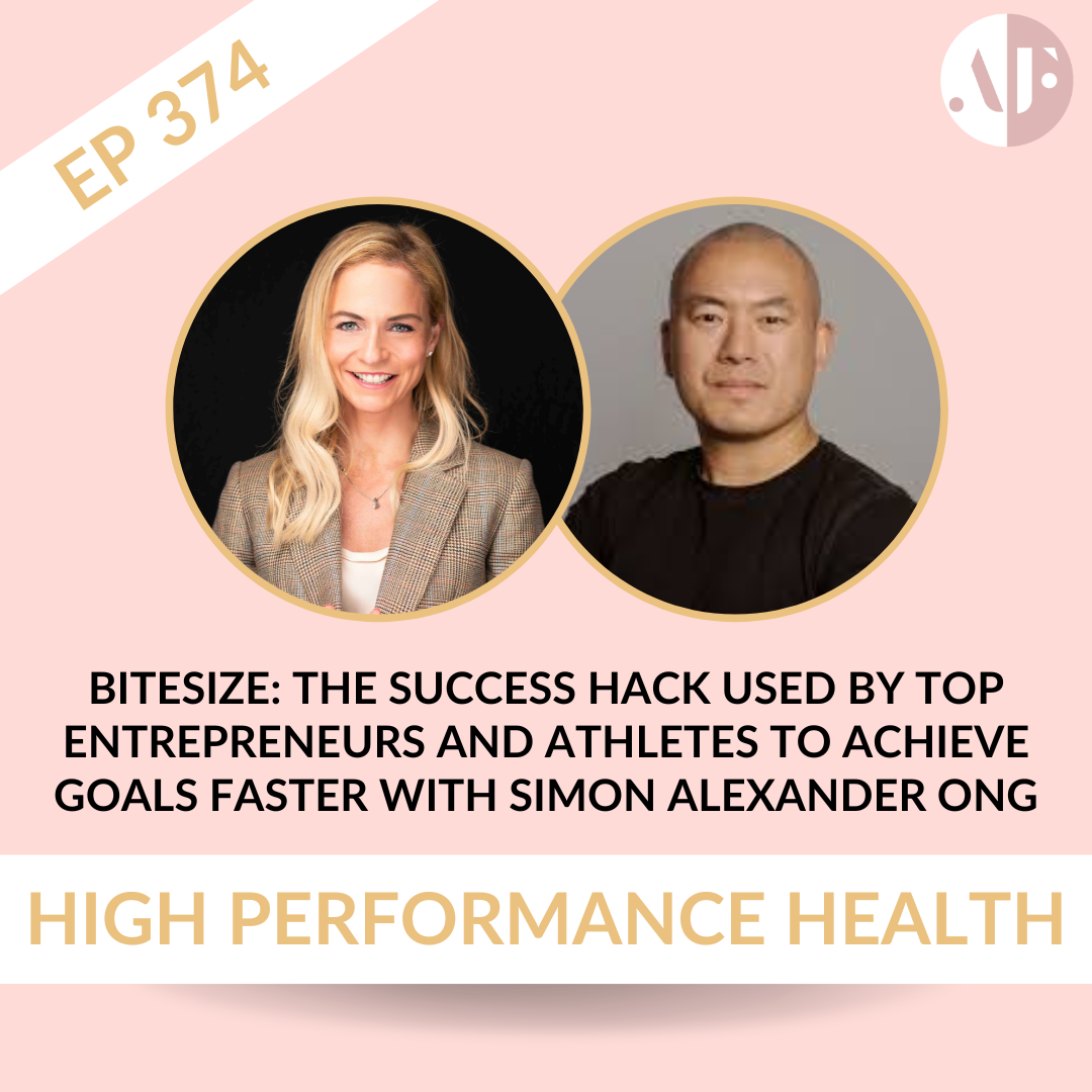 EP 374 - Bitesize: The Success Hack Used By Top Entrepreneurs and Athletes To Achieve Goals Faster with Simon Alexander Ong