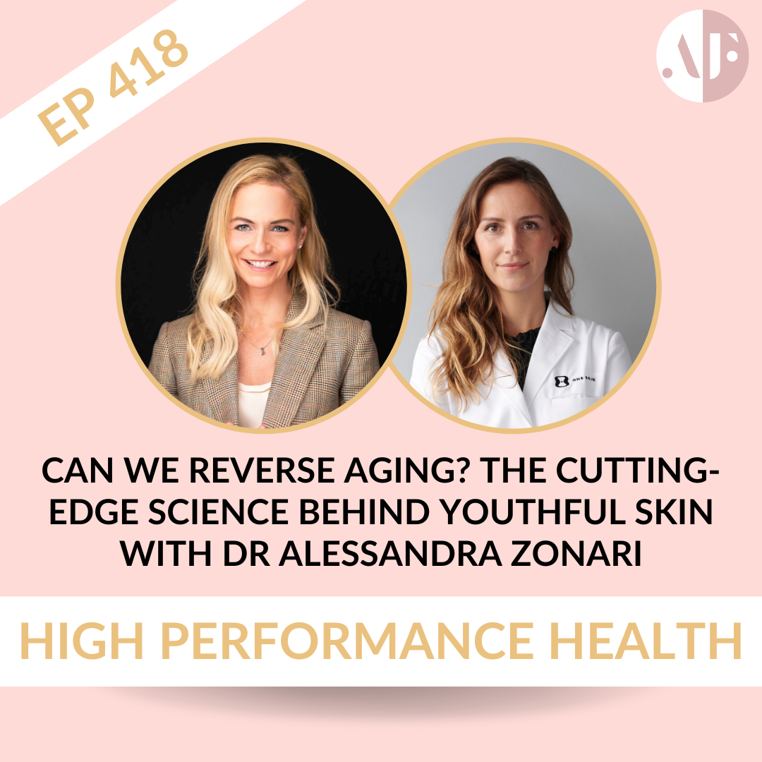 EP 418 - Can We Reverse Aging? The Cutting-Edge Science Behind Youthful Skin with Dr Alessandra Zonari